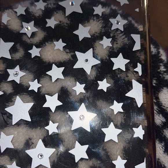 Clear Star Print IPhone X Case - Picture 2 of 3